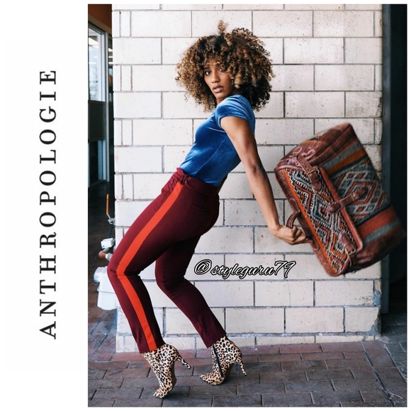 Anthropologie Pants - Anthropologie, Essential Slim Striped Trousers